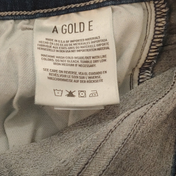 AGOLDE SOPHIE CROP IN CLAREMONT SKINNY JEANS - Picture 9 of 10